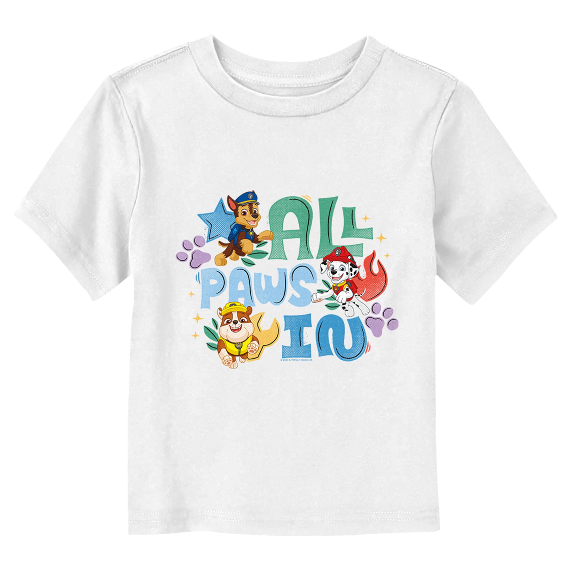 Toddler's PAW Patrol All Paws In T-Shirt Toddler's PAW Patrol All Paws In T-Shirt