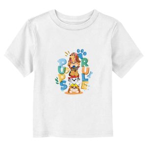 Toddler’s PAW Patrol Pups Rule Blue Crew T-Shirt
