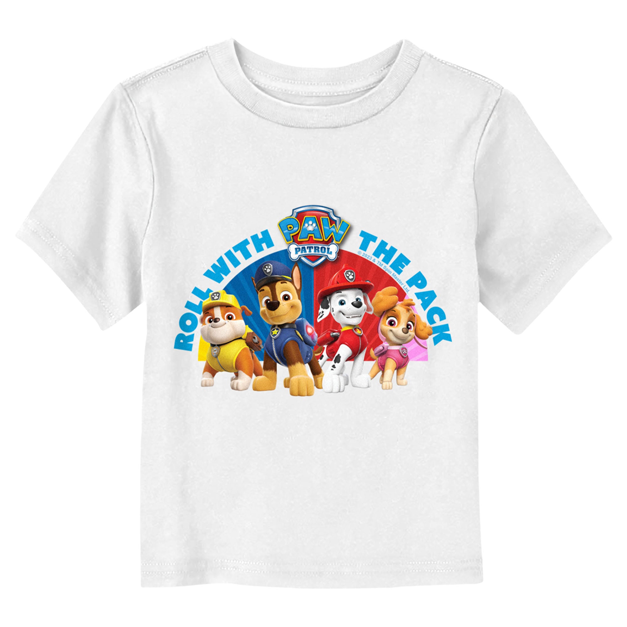 Toddler's PAW Patrol Roll With the Pack T-Shirt Toddler's PAW Patrol Roll With the Pack T-Shirt