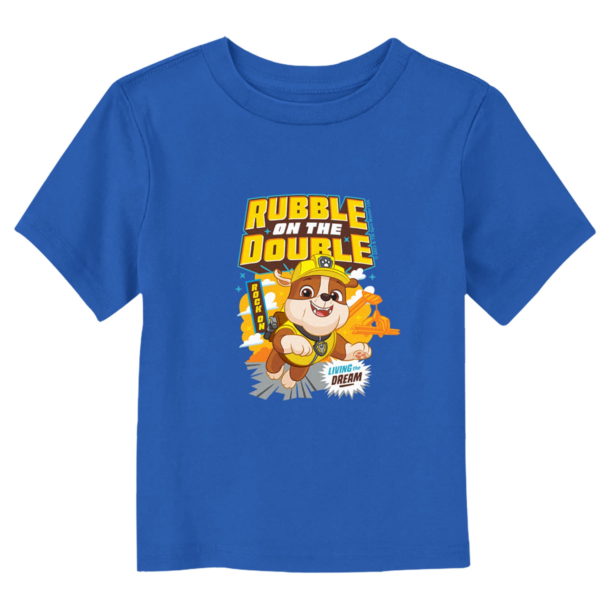 Toddler's PAW Patrol Rubble on the Double T-Shirt Toddler's PAW Patrol Rubble on the Double T-Shirt