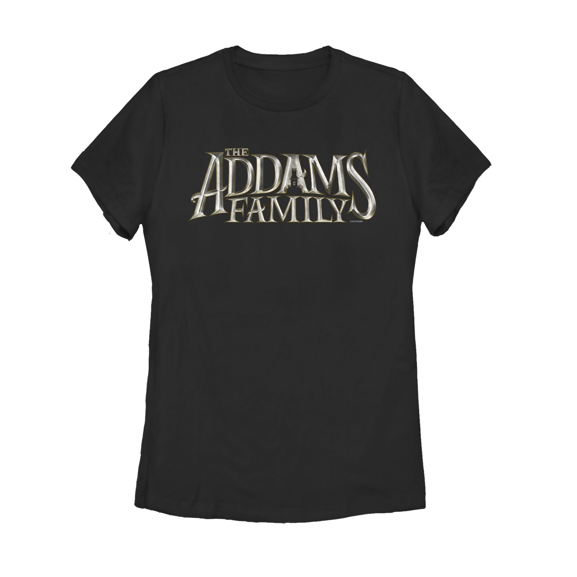 Women's Addams Family Movie Logo T-Shirt Women's Addams Family Movie Logo T-Shirt