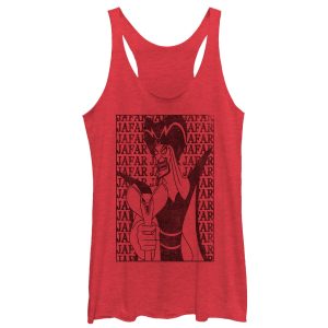 Women’s Aladdin Jafar Spell Racerback Tank Top