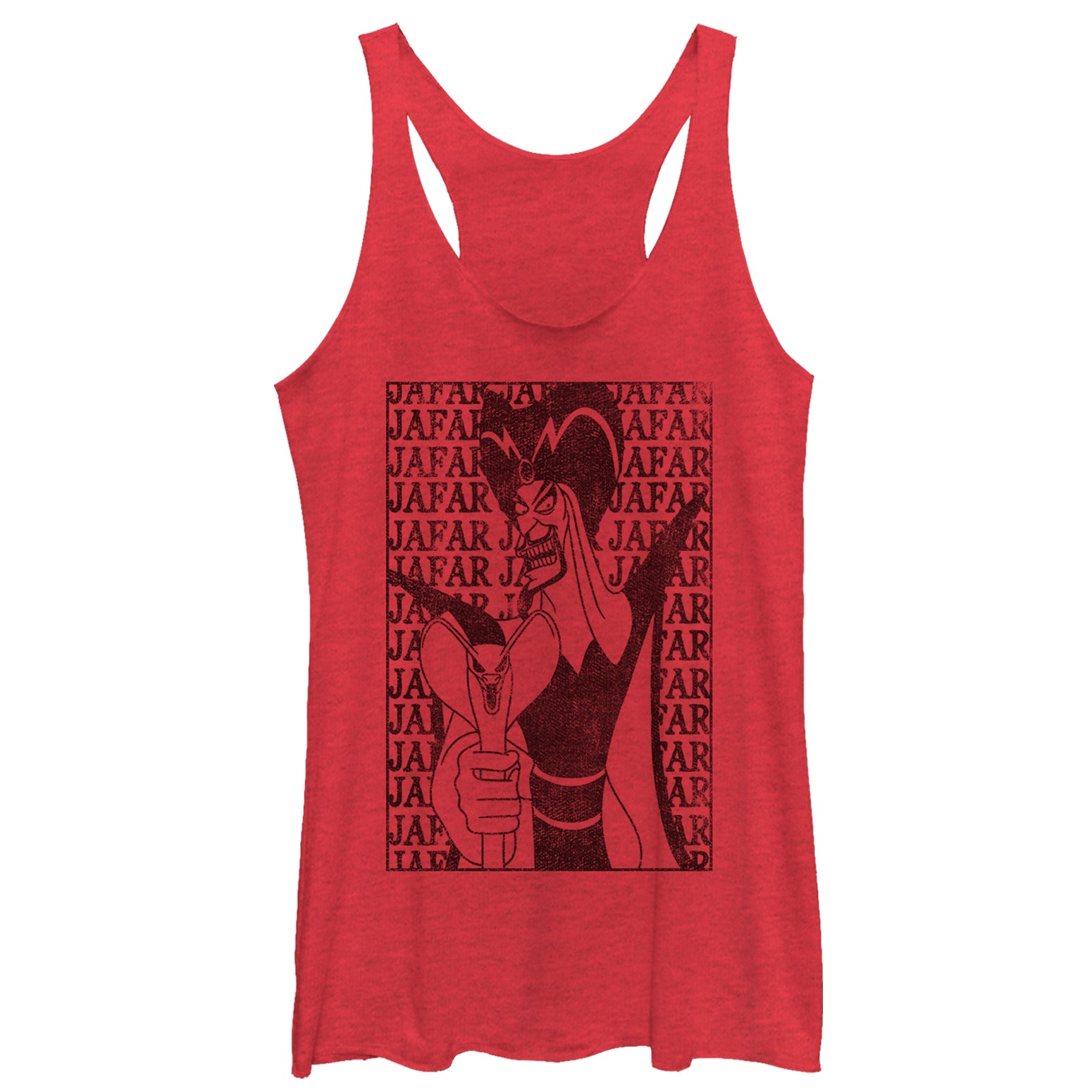 Women's Aladdin Jafar Spell Racerback Tank Top Women's Aladdin Jafar Spell Racerback Tank Top