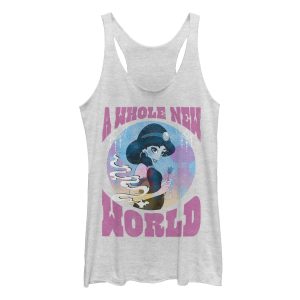 Women’s Aladdin Jasmine New World Racerback Tank Top
