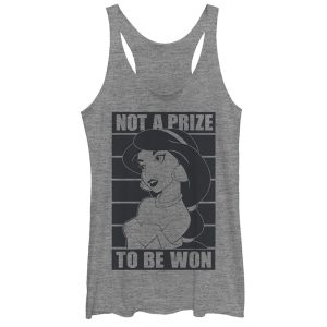 Women’s Aladdin Jasmine Not a Prize Racerback Tank Top