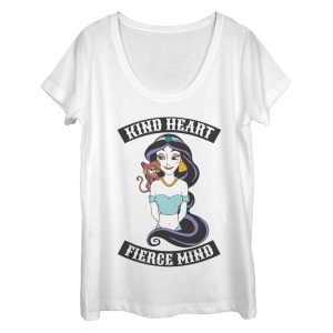 Women’s Aladdin Retro Fierce Jasmine Scoop Neck