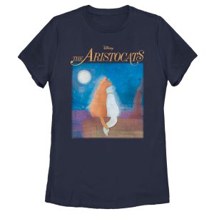 Women’s Aristocats Duchess and O’Malley Night Sky T-Shirt