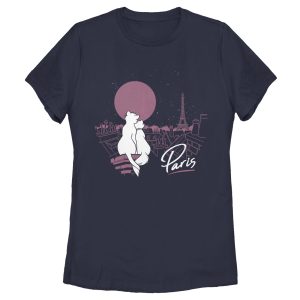 Women’s Aristocats Duchess and Thomas Love in Paris T-Shirt