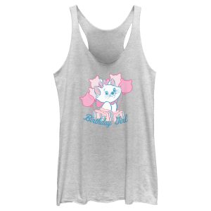 Women’s Aristocats Marie Birthday Girl Racerback Tank Top