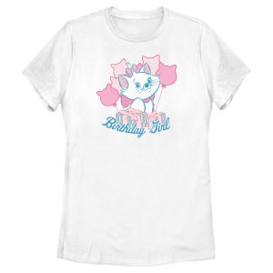Women’s Aristocats Marie Birthday Girl T-Shirt