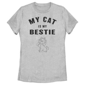 Women’s Aristocats Marie My Cat Is My Bestie T-Shirt