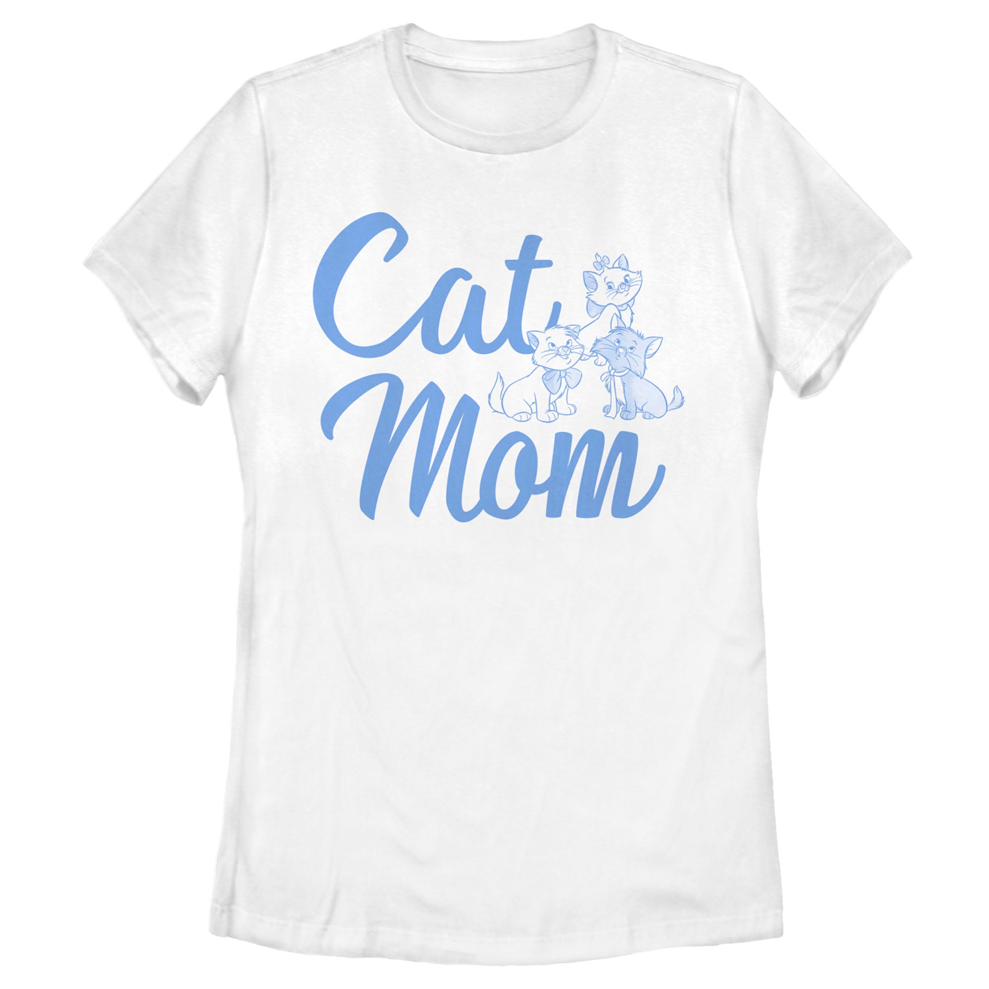 Women's Aristocats Mother's Day Cat Mom Kittens T-Shirt Women's Aristocats Mother's Day Cat Mom Kittens T-Shirt