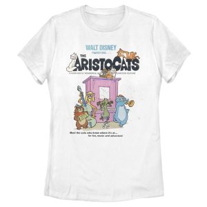 Women’s Aristocats Movie Poster Meet The Cats T-Shirt