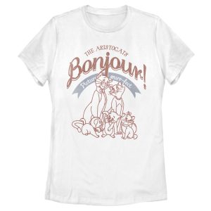 Women’s Aristocats Retro Picture Purr-fect T-Shirt