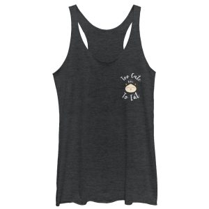 Women’s Bao Too Cute to Eat Racerback Tank Top
