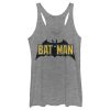 Women’s Batman Caped Crusader Logo Racerback Tank Top