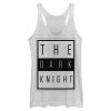 Women’s Batman Dark Night Frame Racerback Tank Top