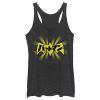Women’s Batman Logo Kanji Characters Racerback Tank Top