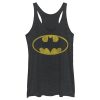 Women’s Batman Logo Retro Caped Crusader Racerback Tank Top
