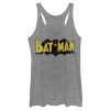Women’s Batman Logo Vintage Racerback Tank Top