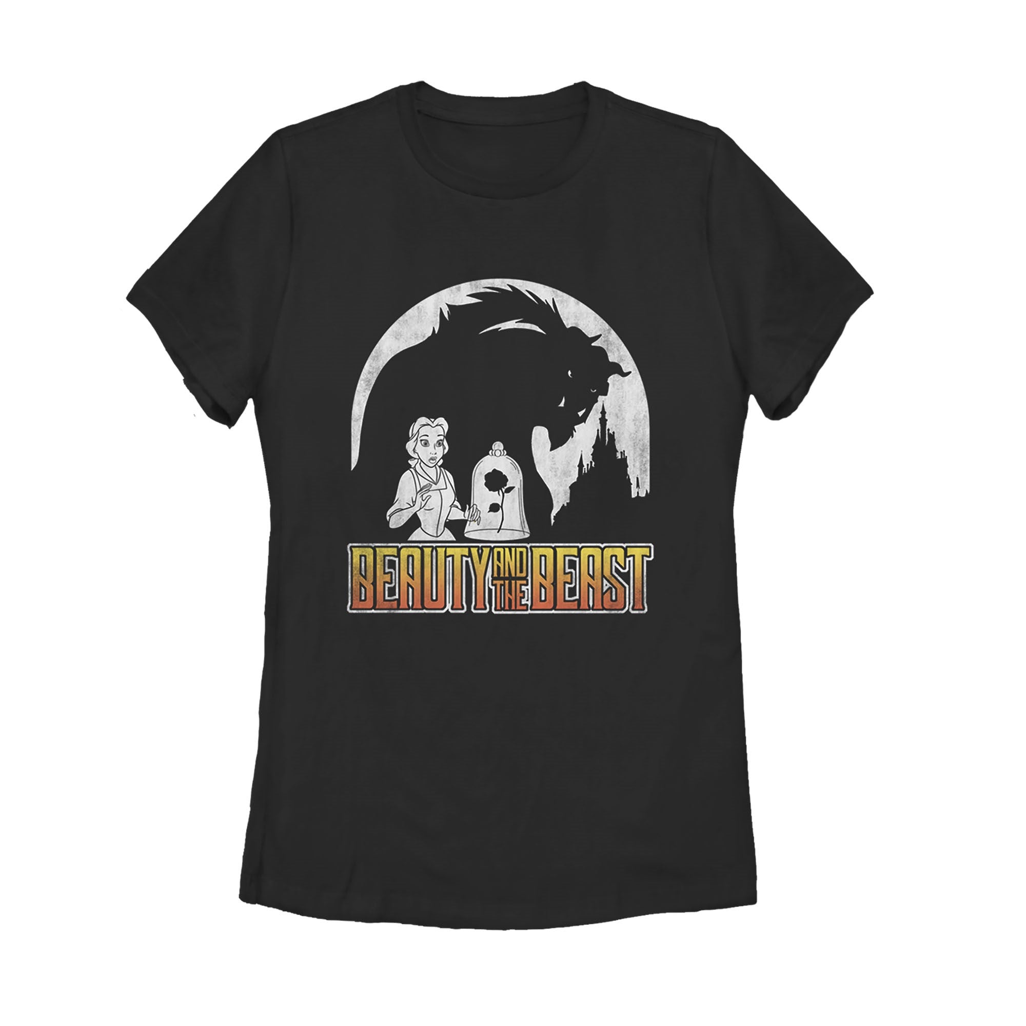 Women's Beauty and the Beast Belle Shadow T-Shirt Women's Beauty and the Beast Belle Shadow T-Shirt