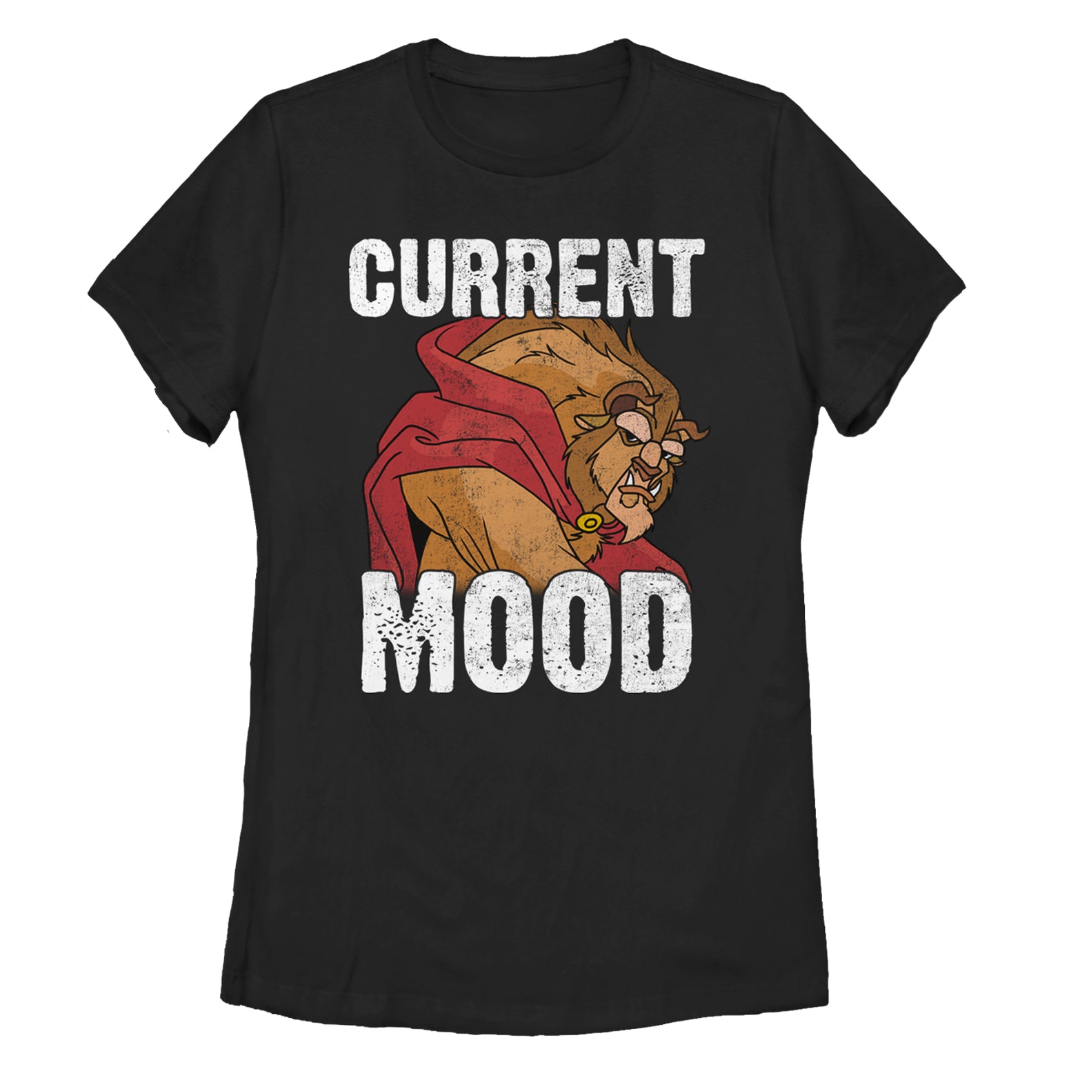 Women's Beauty and the Beast Current Mood T-Shirt Women's Beauty and the Beast Current Mood T-Shirt