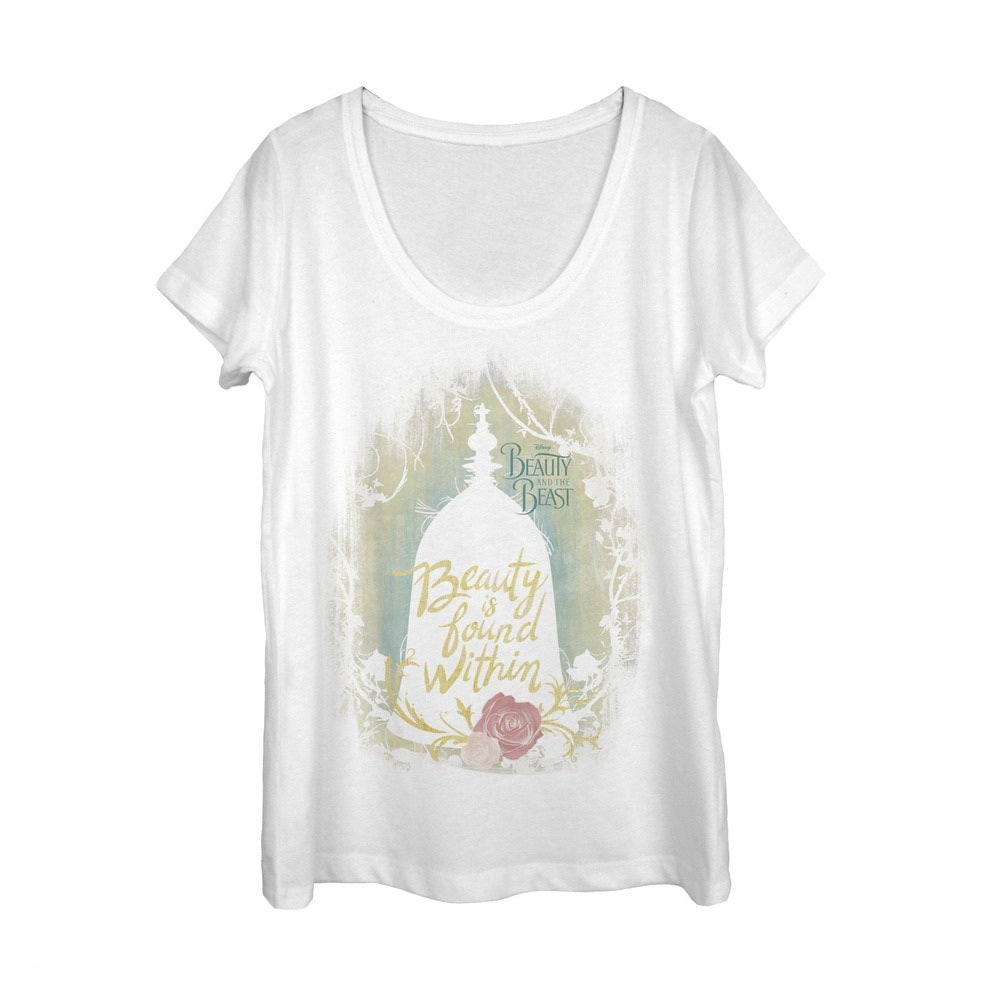 Women's Beauty and the Beast Found Within Scoop Neck Women's Beauty and the Beast Found Within Scoop Neck