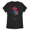Women’s Beauty and the Beast Rose Petal Logo T-Shirt