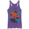 Women’s Big Hero 6 Baymax and Hiro San Fransokyo Racerback Tank Top