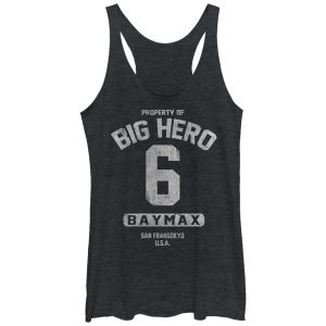 Women’s Big Hero 6 Property Baymax Racerback Tank Top