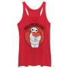 Women’s Big Hero 6 Valentine’s Baymax Likes Hugs Racerback Tank Top