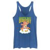 Women’s Care Bears Earth Day Everyday Forest Friend Bear Racerback Tank Top