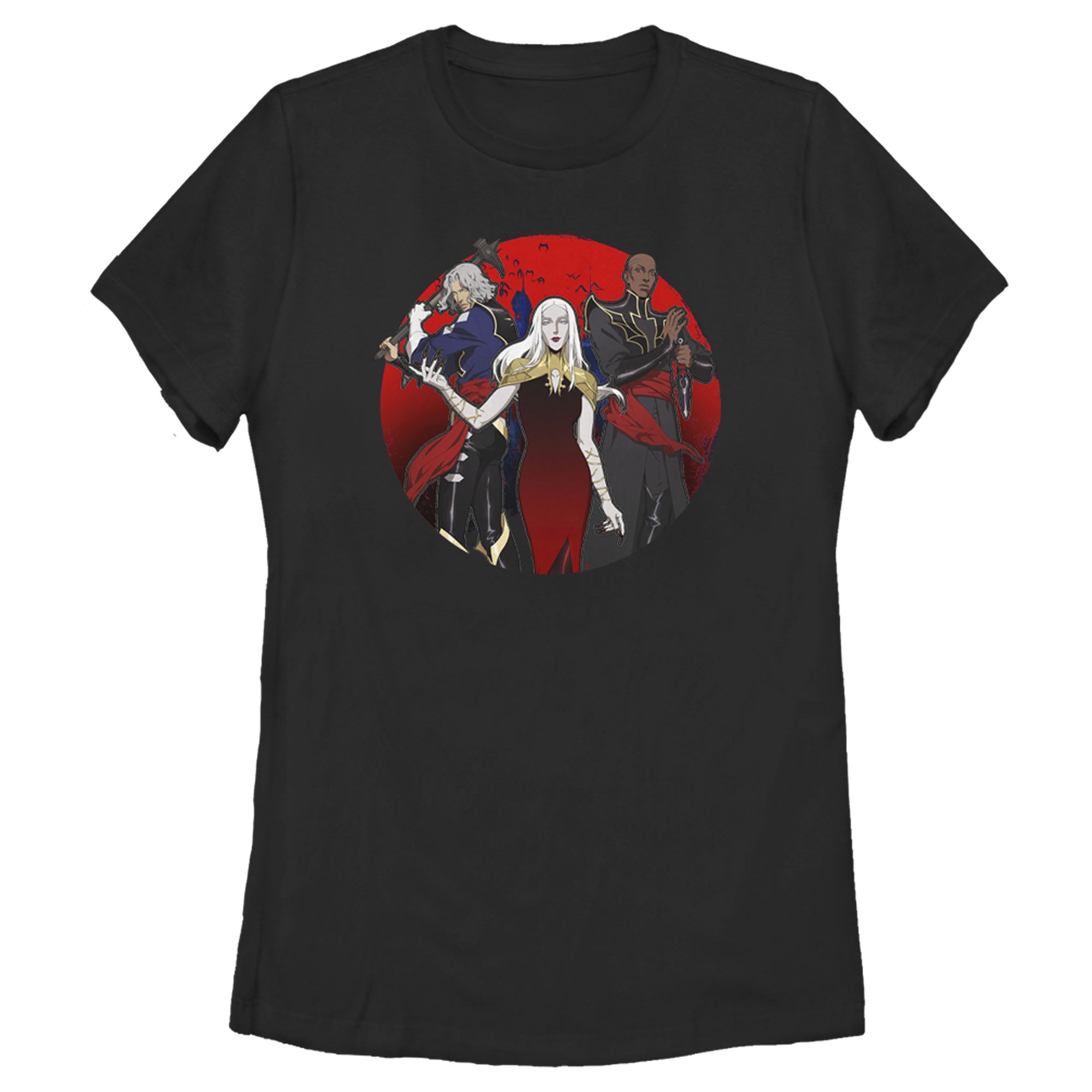 Women's Castlevania Carmilla Villain Shot T-Shirt Women's Castlevania Carmilla Villain Shot T-Shirt
