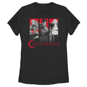 Women’s Castlevania Hunter Character Panels T-Shirt