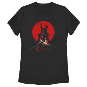 Women’s Castlevania Seek Blood Poster T-Shirt