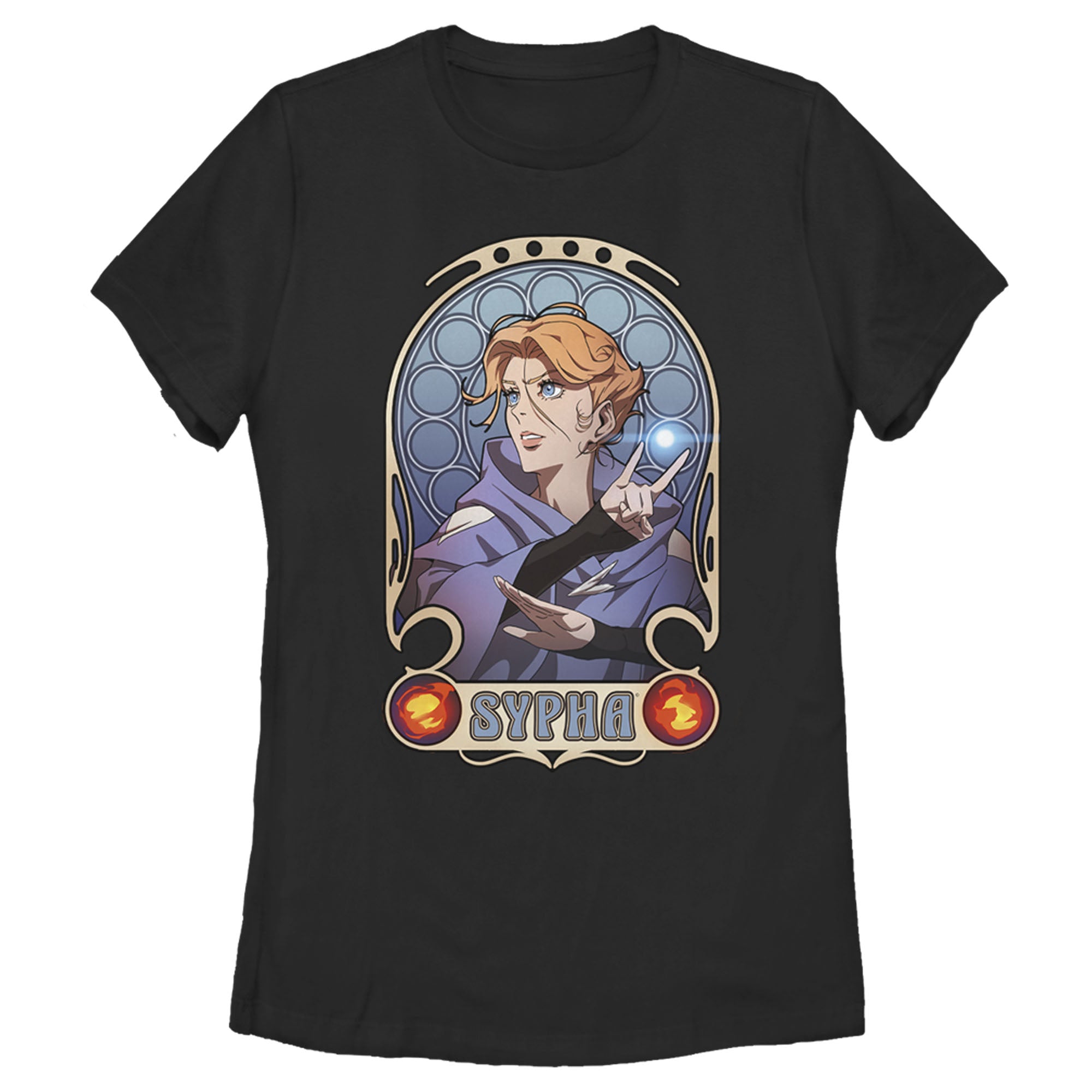 Women's Castlevania Sypha Classic Portrait T-Shirt Women's Castlevania Sypha Classic Portrait T-Shirt