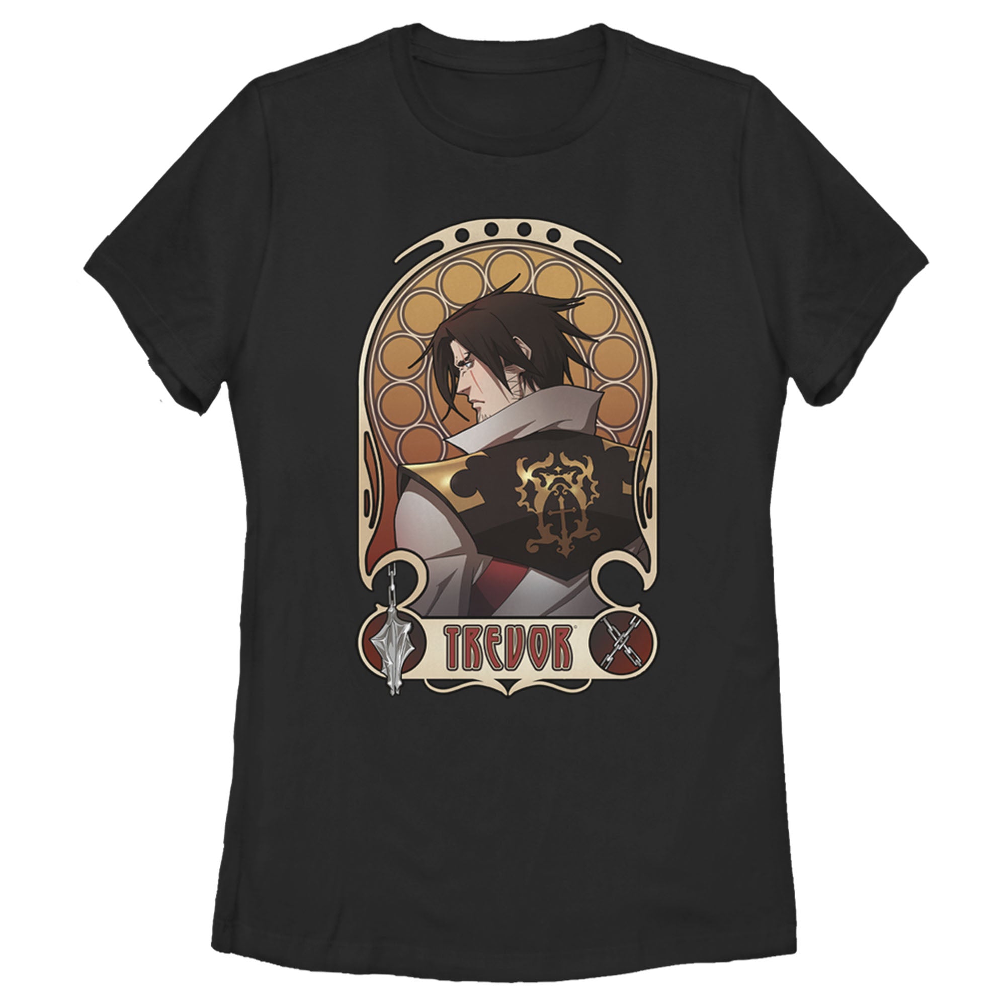 Women's Castlevania Trevor Classic Portrait T-Shirt Women's Castlevania Trevor Classic Portrait T-Shirt