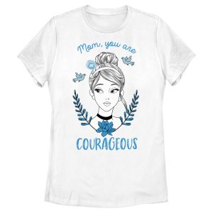 Women’s Cinderella Courageous Mom T-Shirt