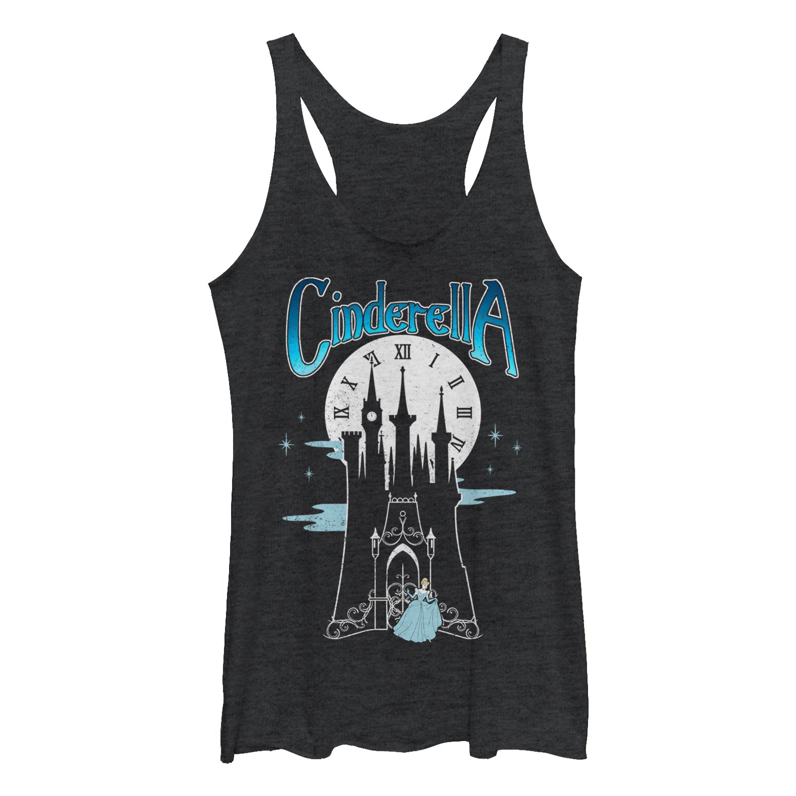 Women's Cinderella Midnight at the Castle Racerback Tank Top Women's Cinderella Midnight at the Castle Racerback Tank Top