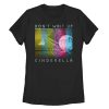 Women’s Cinderella TV Glitch Stripe T-Shirt