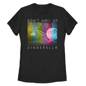 Women’s Cinderella TV Glitch Stripe T-Shirt