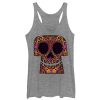 Women’s Coco Sugar Skull Grin Racerback Tank Top