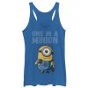 Women’s Despicable Me Cute One in a Minion Racerback Tank Top