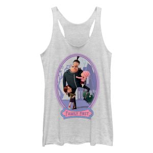 Women’s Despicable Me Family First Racerback Tank Top