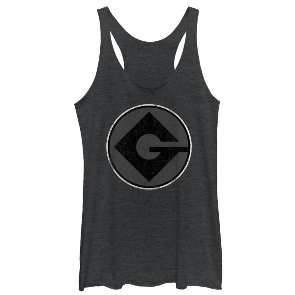 Women’s Despicable Me Gru Logo Racerback Tank Top