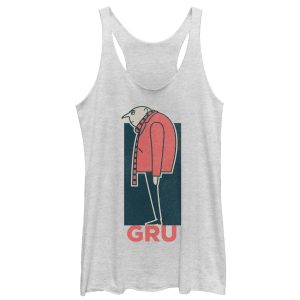 Women’s Despicable Me Gru Profile Racerback Tank Top