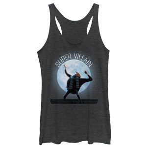 Women’s Despicable Me Gru Supervillain Moon Racerback Tank Top