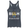 Women’s Despicable Me Minion Blah Mood Today Racerback Tank Top