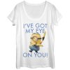 Women’s Despicable Me Minion Eye on You Scoop Neck