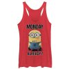 Women’s Despicable Me Minion Monday Already Racerback Tank Top